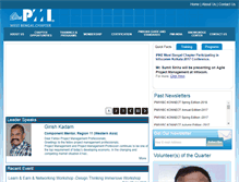 Tablet Screenshot of pmiwbc.org